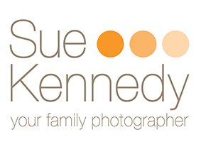 business logo for sue kennedy photography