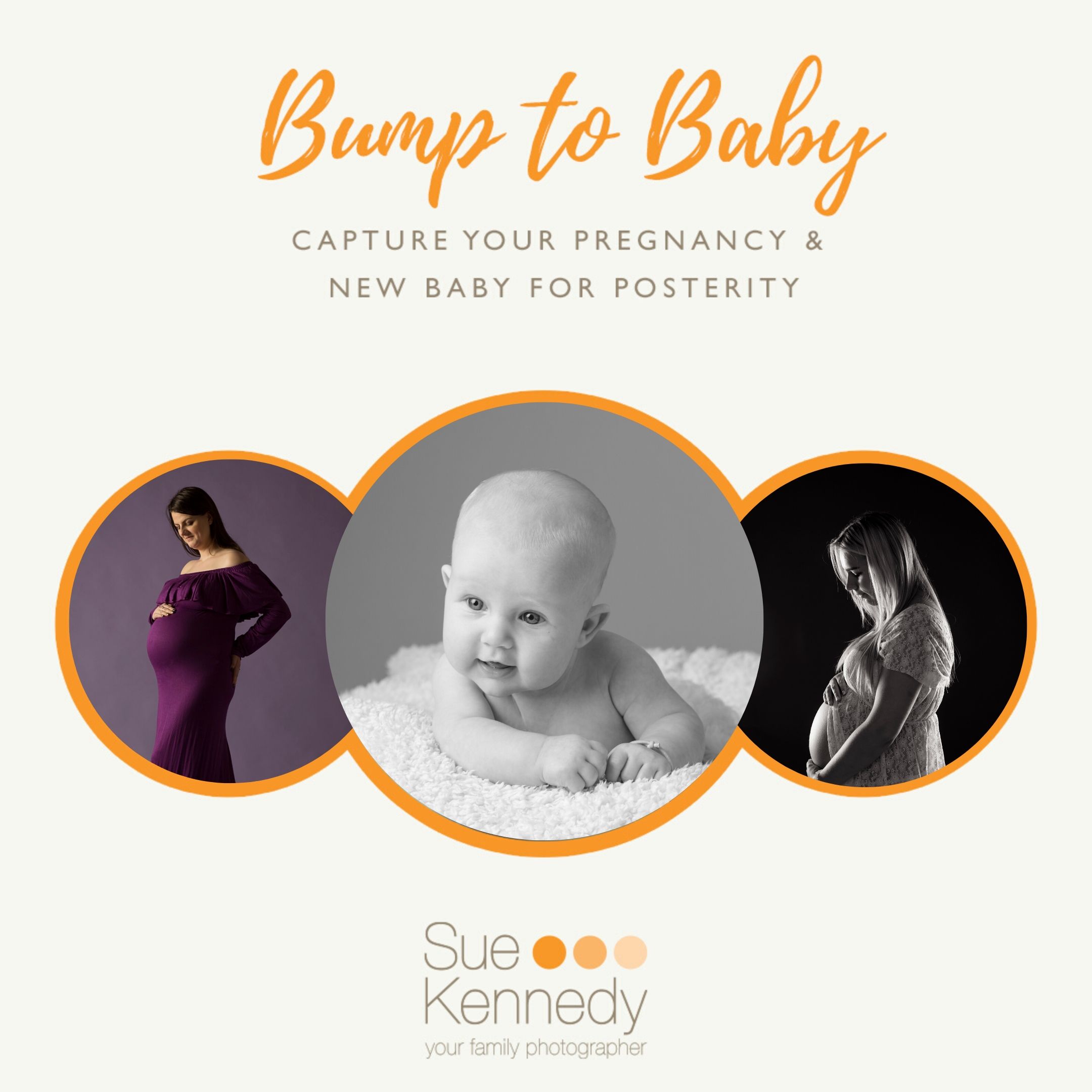 Bump to baby graphic with images