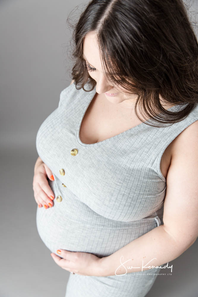 Bump portrait photographed from above