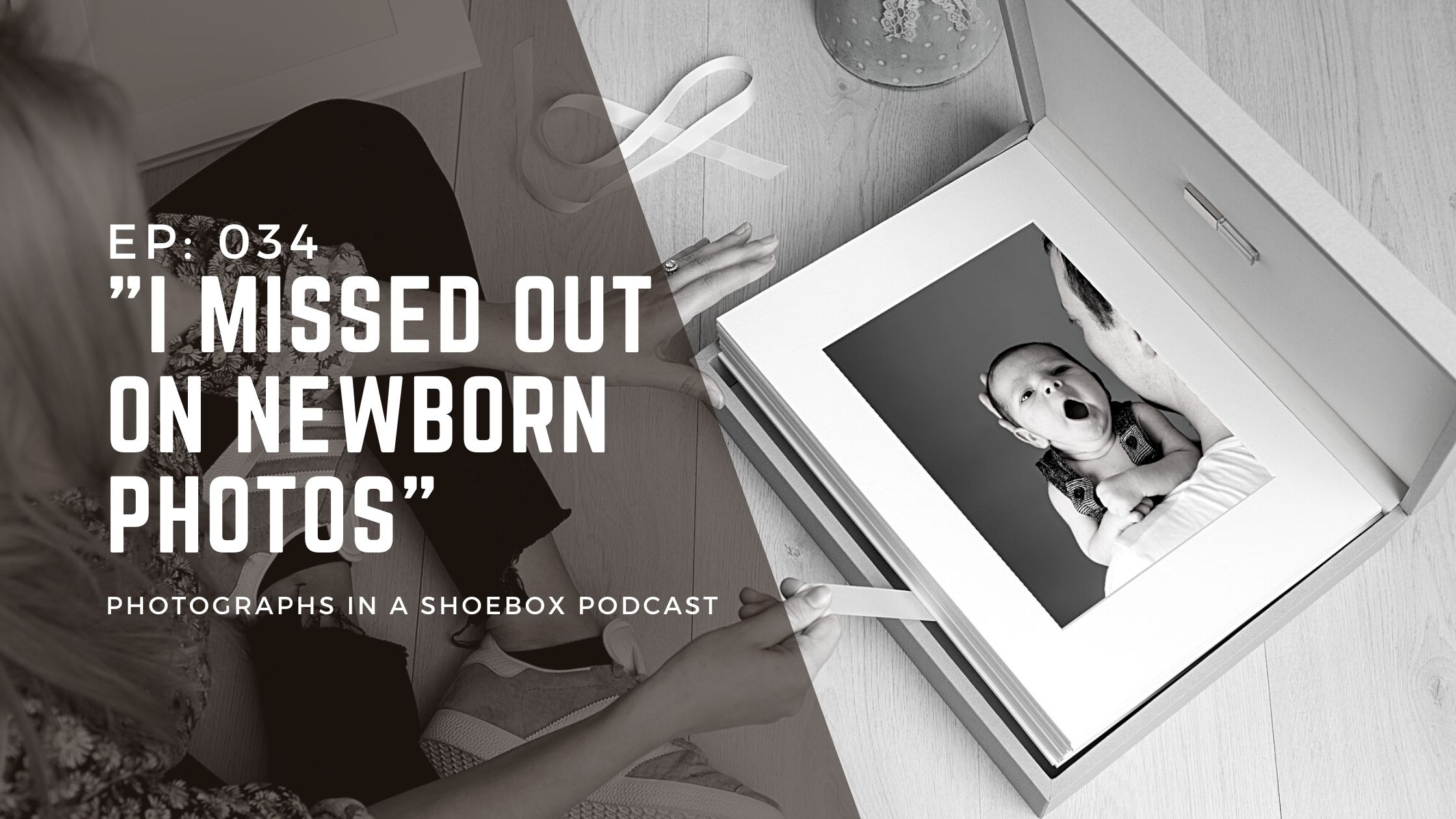 podcast episode artwork for "I missed out on newborn photos"